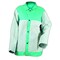 Magid SparkGuard 1830LSFLP Green Flame Resistant Jacket with Leather Sleeves and Front Patches, L 1830LSFLP-L - alternate 2
